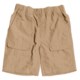 White Sierra Faille Safari Shorts - UPF 30 (For Youth)