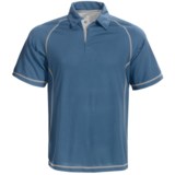 White Sierra Granite Creek CoolMax® Polo Shirt - UPF 40+, Short Sleeve (For Men)