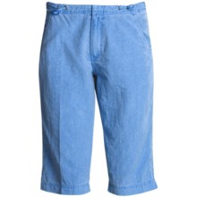 White Sierra Hanalei Pedal Pusher Capri Pants - UPF 30 (For Women) in Pacific - Closeouts