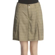 White Sierra Happy Hour Skort (For Women) in Bark Print - Closeouts