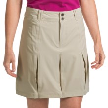 White Sierra Happy Hour Skort (For Women) in Stone - Closeouts