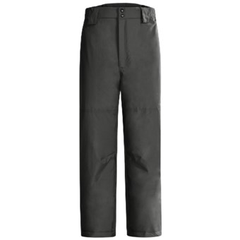 White Sierra Insulated Ski Pants (For Tall Men) in Black