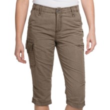 White Sierra Island Hopper Skimmer Shorts - UPF 30 (For Women) in Bark - Closeouts