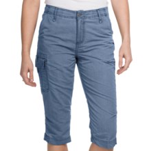 White Sierra Island Hopper Skimmer Shorts - UPF 30 (For Women) in Blue Steel - Closeouts