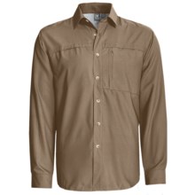 White Sierra Kalgoorlie Shirt - UPF 30, Long Sleeve (For Men) in Bark - Closeouts