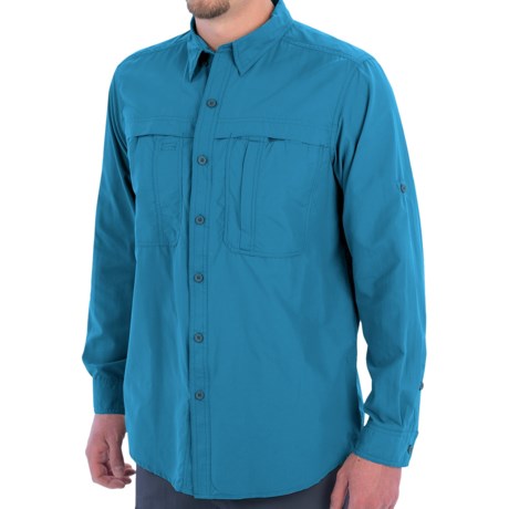 White Sierra Kalgoorlie Shirt - UPF 30, Long Sleeve For Men