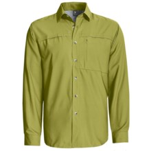 White Sierra Kalgoorlie Shirt - UPF 30, Long Sleeve (For Men) in Pistachio - Closeouts