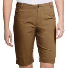 White Sierra Lakeport Bermuda Shorts (For Women) in Bark - Closeouts