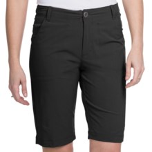 White Sierra Lakeport Bermuda Shorts (For Women) in Black - Closeouts