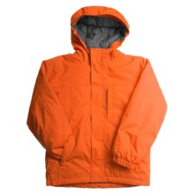 White Sierra Magic Carpet Jacket - Insulated (For Boys) in Red Clay - Closeouts