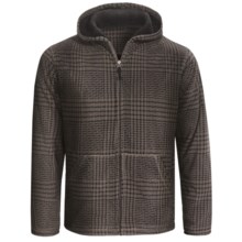 White Sierra Moraine Hoodie Sweatshirt - Chunky Fleece (For Men) in Cigar - Closeouts