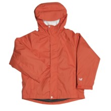 White Sierra Nose Slide Jacket (For Boys) in Burnt Orange - Closeouts