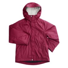White Sierra Nose Slide Jacket (For Girls) in Sangria - Closeouts