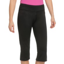 White Sierra Paulucci Yoga Capris (For Women) in Black - Closeouts