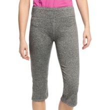 White Sierra Paulucci Yoga Capris (For Women) in Heather Grey - Closeouts