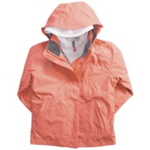 White Sierra Princess 3-in-1 Jacket - Removable Liner (For Girls) in Dark Coral - Closeouts