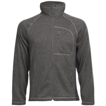 White Sierra Pyramid Peak Jacket (For Men) in Caviar