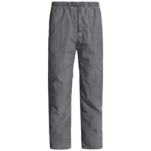 White Sierra Quick-Dry Nylon Pants - UPF 30 (For Men) in Caviar - Closeouts