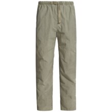 White Sierra Quick-Dry Nylon Pants - UPF 30 (For Men) in New Sage - Closeouts