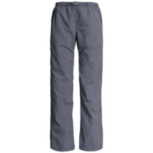 White Sierra Quick-Dry Nylon Pants - UPF 30 (For Women) in Black - Closeouts