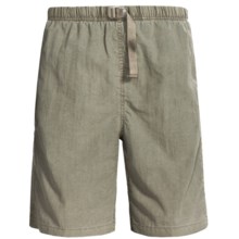 White Sierra Quick-Dry Nylon Shorts - UPF 30 (For Men) in New Sage - Closeouts