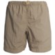 White Sierra Quick-Dry Nylon Shorts - UPF 30 (For Women)