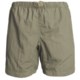 White Sierra Quick-Dry Nylon Shorts - UPF 30 (For Women)