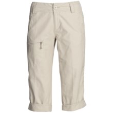 White Sierra Ridgecrest Capri Pants - UPF 15 (For Women) in Stone - Closeouts