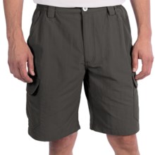 White Sierra Rocky Ridge Shorts (For Men) in Caviar - Closeouts