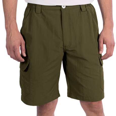 White Sierra Rocky Ridge Shorts For Men