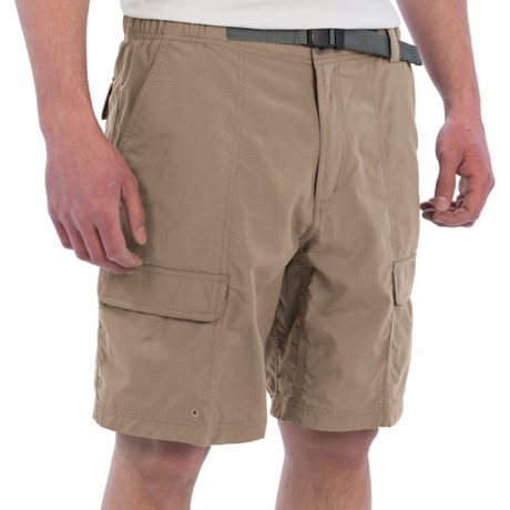 White Sierra Safari II Shorts For Men