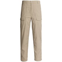 White Sierra Safari Pants - UPF 30 (For Men) in Stone - Closeouts