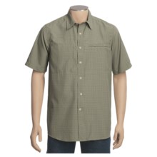 White Sierra Salt Point Shirt - UPF 30, Short Sleeve (For Men) in Stone - Closeouts