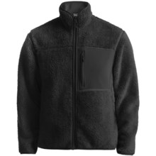White Sierra Sandy Gulch Jacket - Fleece (For Men) in Black/Black - Closeouts