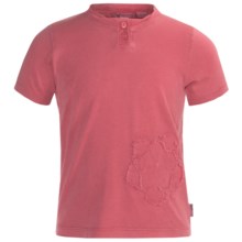 White Sierra Sugarloaf T-Shirt - Short Sleeve (For Girls) in Lipstick - Closeouts