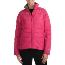 White Sierra Sun Bowl Bomber Jacket - Insulated (For Women) in Bright Rose - Closeouts