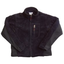 White Sierra Tech Fleece Jacket (For Girls) in Black - Closeouts