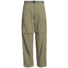 White Sierra Teton Convertible Trail Pants - UPF 30, Zip-Off Legs (For Women) in New Sage - Closeouts