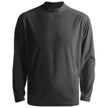 White Sierra Tongass Pullover Mock Turtleneck - Microfleece, Long Sleeve (For Men) in Black - Closeouts