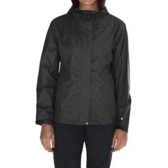 White Sierra Trabagon Rain Jacket - Waterproof (For Women) in Black