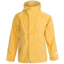 White Sierra Trabagon Rain Jacket - Waterproof (For Youth) in Bright Yellow - Closeouts