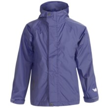 White Sierra Trabagon Rain Jacket - Waterproof (For Youth) in Dark Violet - Closeouts