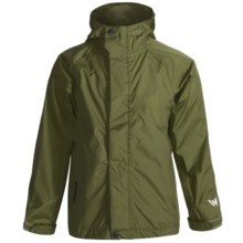White Sierra Trabagon Rain Jacket - Waterproof (For Youth) in Sage - Closeouts