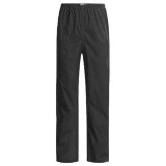 White Sierra Trabagon Rain Pants - Waterproof (For Men) in Black