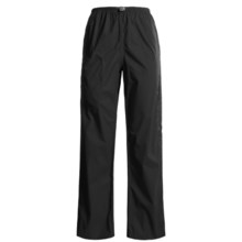 White Sierra Trabagon Rain Pants - Waterproof (For Women) in Black - Closeouts