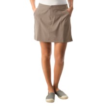 White Sierra West Loop Skort (For Women) in Bark - Closeouts