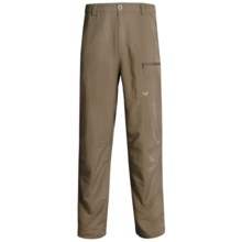 White Sierra Wicking Comfort Fit Pants - UPF 30 (For Men) in Bark - Closeouts