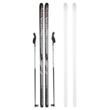 Whitewoods Crosstour Touring Nordic Skis - Rottefella NNN Bindings and Poles (For Men and Women) in See Photo - Closeouts