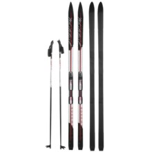 Whitewoods Whitetail Cross-Country Touring Package - Skis, Bindings and Poles (For Men and Women) in See Photo - Closeouts
