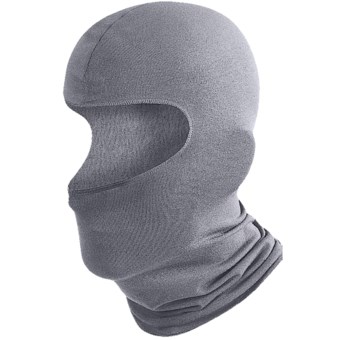 Wickers Balaclava - Moisture-Wicking, Midweight (for Men and Women) in Grey Heather